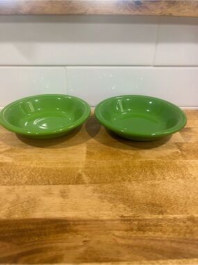 Fiestaware Shamrock Green Ceramic Bowls - Set of 2